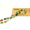 Wholesale Synthetic Cat′s Eye Loose Strand 6 8 10 12 14mm Round Rainbow Opal